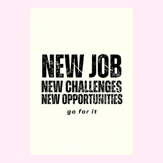 New Job New Challenges