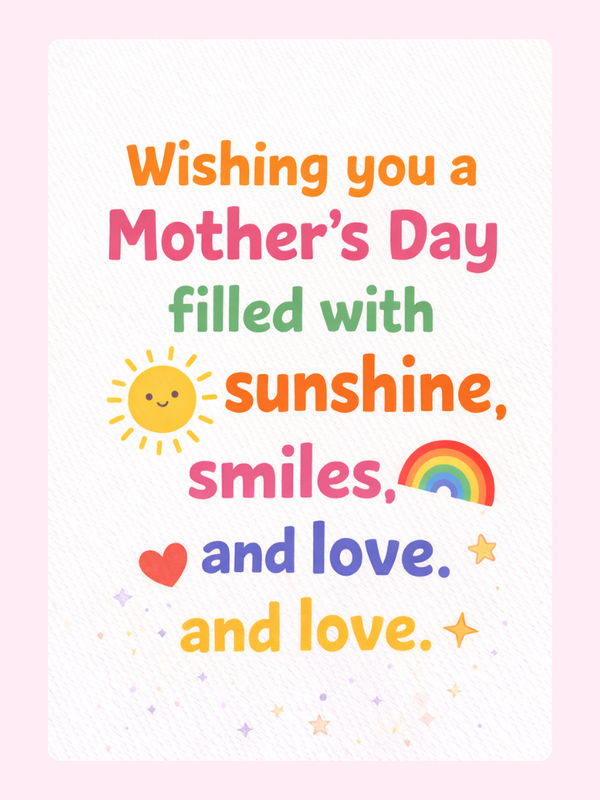 HMD-Mum-011 letterbox cake card with freshly baked cake slices