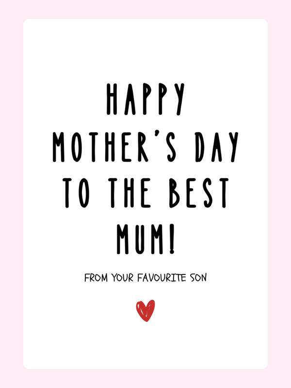 Happy Mother's Day62 Cake Card, for Mum