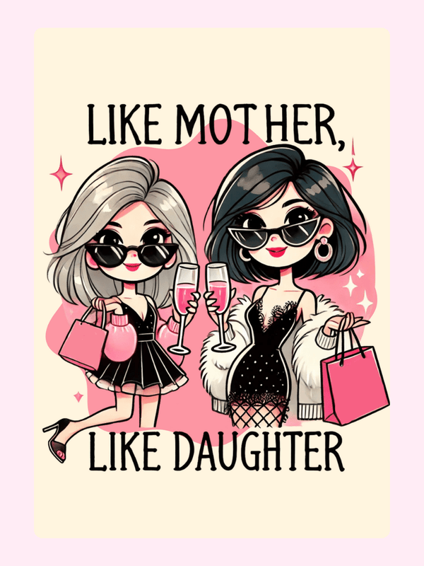 Like Mother Cake Card, for Mum