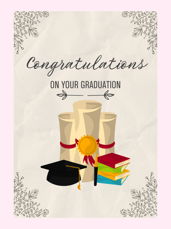 Your Graduation Cake Card