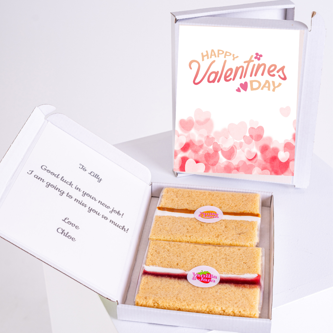 Valentines Day cake gift for Lilly