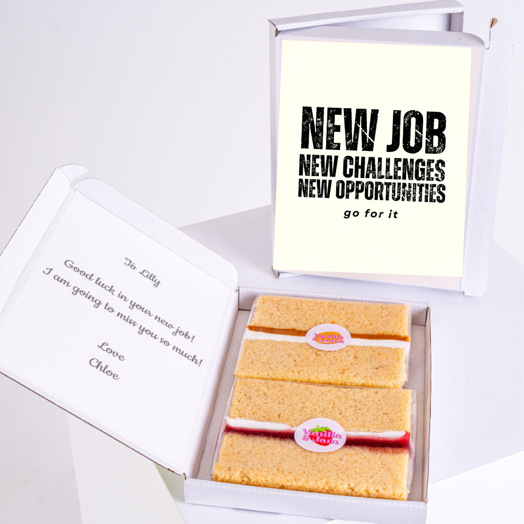66_New job cake gift for Lilly with message & encouragement