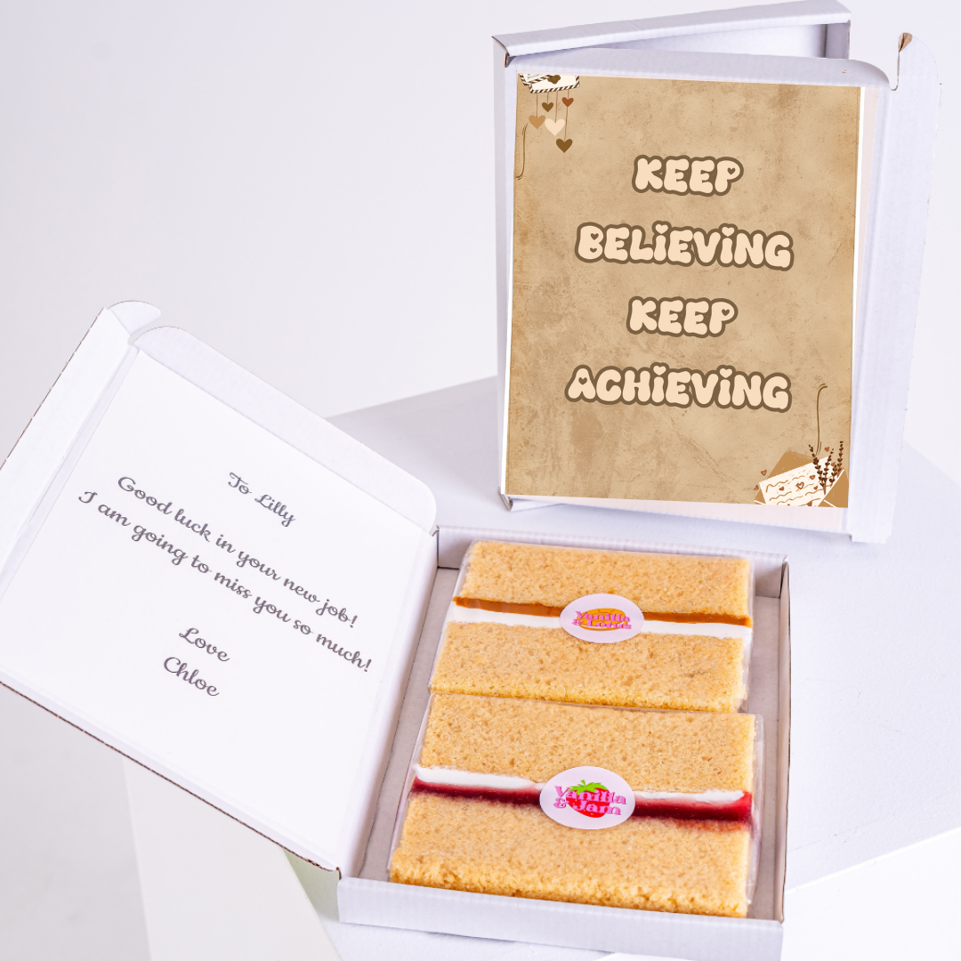 Keep Believing, Keep Achieving message.