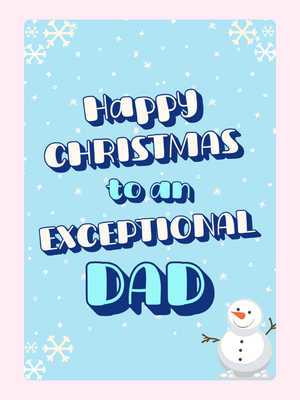 To An Exceptional Dad