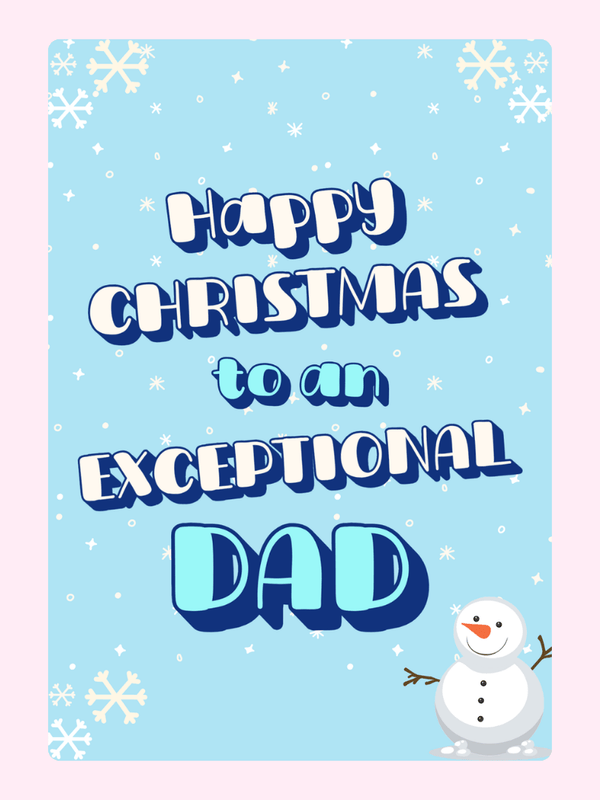 To An Exceptional Dad