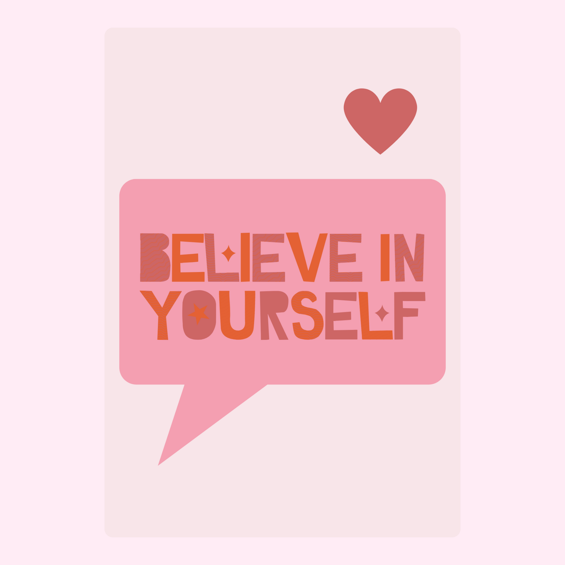 Believe in Yourself quote card, image 6