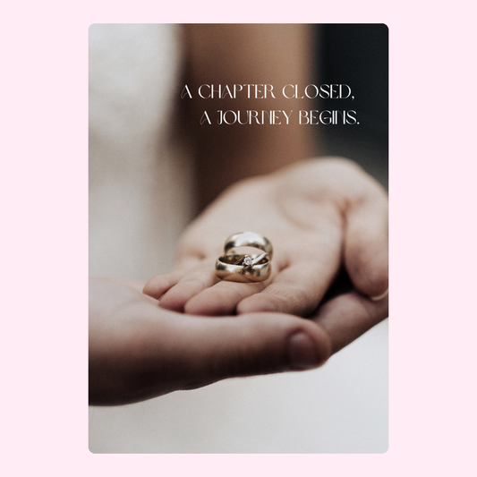 Wedding rings in hand, A chapter closed, a journey begins - 6