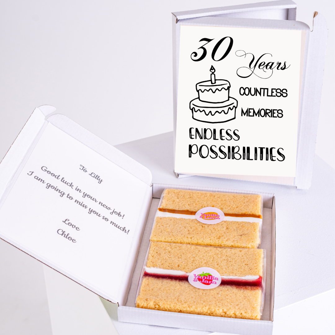30th Anniversary Cake Gift for Lilly - Good luck in your new job!