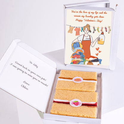 Valentine's Day gift box for Lilly with cake and card, 71_4c848b78...