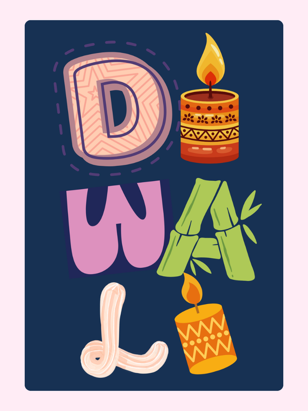 Diwali Cake Card