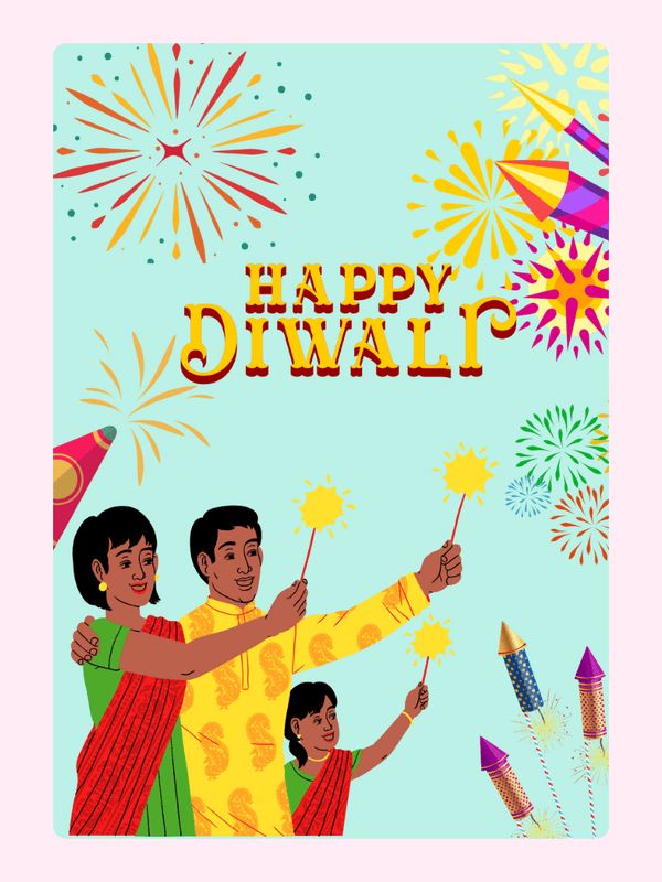 Happy Diwali Fireworks