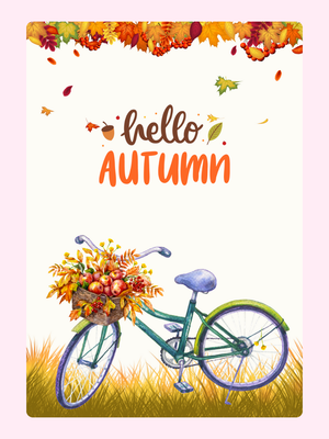 Hello Autumn Bike