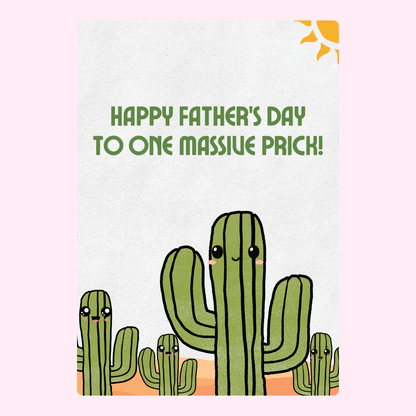 Happy Father's Day to one massive prick!
