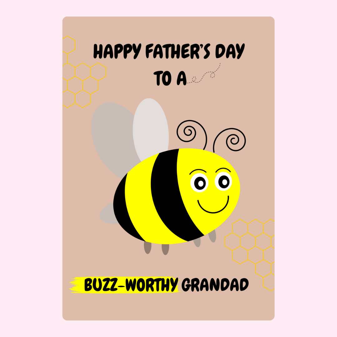 Buzz-worthy bee.