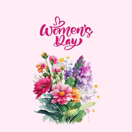 Women's Day floral bouquet image