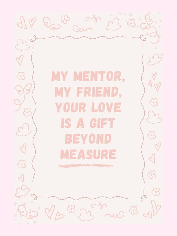 Your Love Is A Gift Cake Card, for Mum