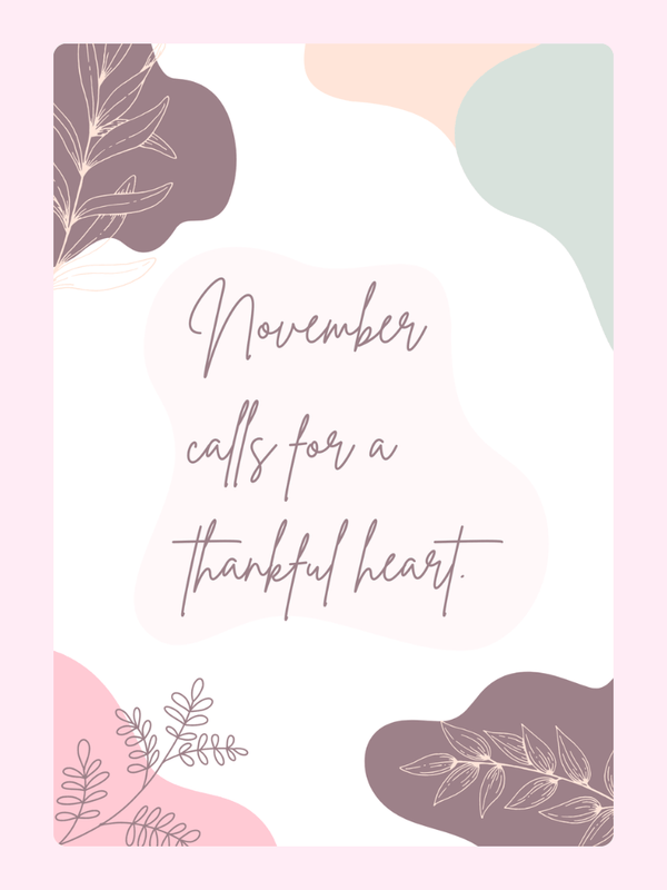 November thankful heart graphic