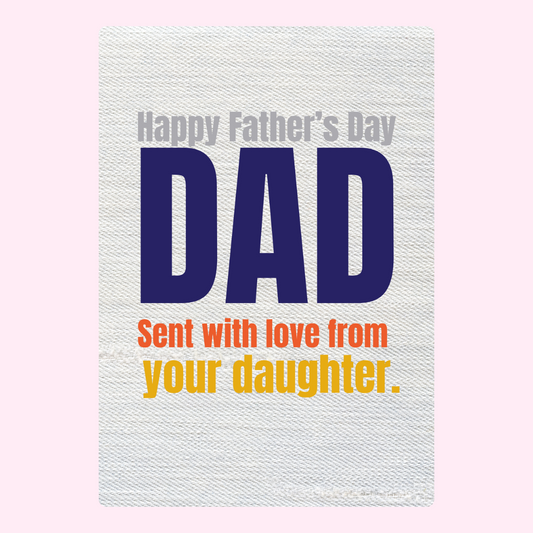 Happy Father's Day Dad