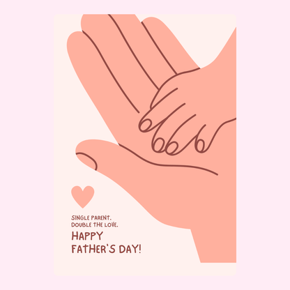 adult hand holding baby hand.