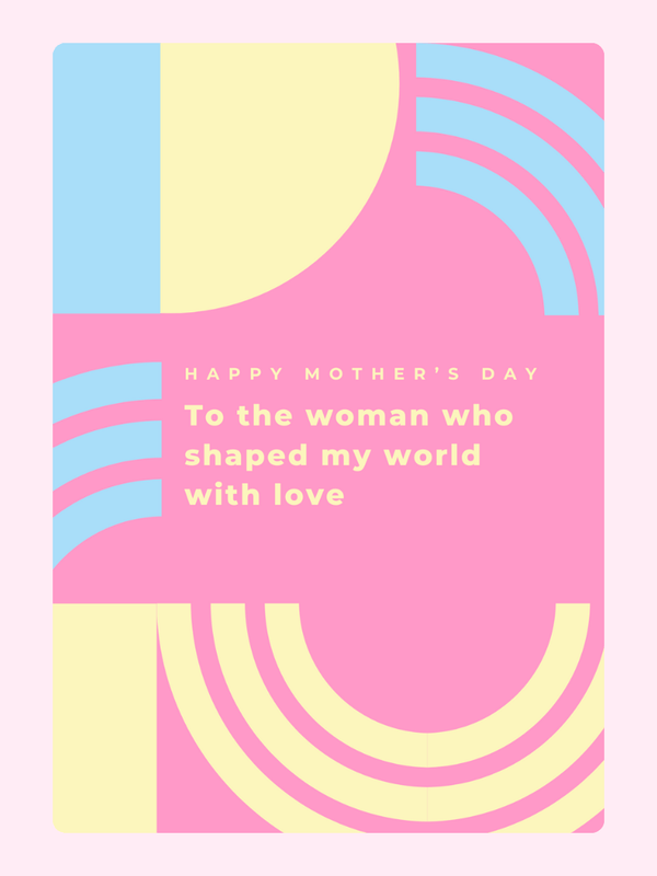 Happy Mother Day102 Cake Card, for Mum