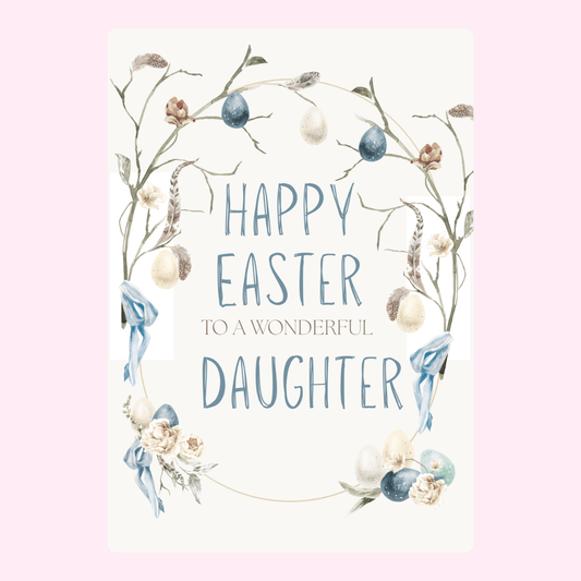 Easter card for daughter