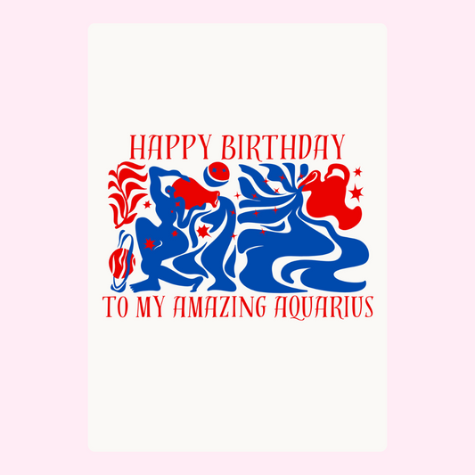 Happy Birthday Aquarius card design (8_59bdaa31)