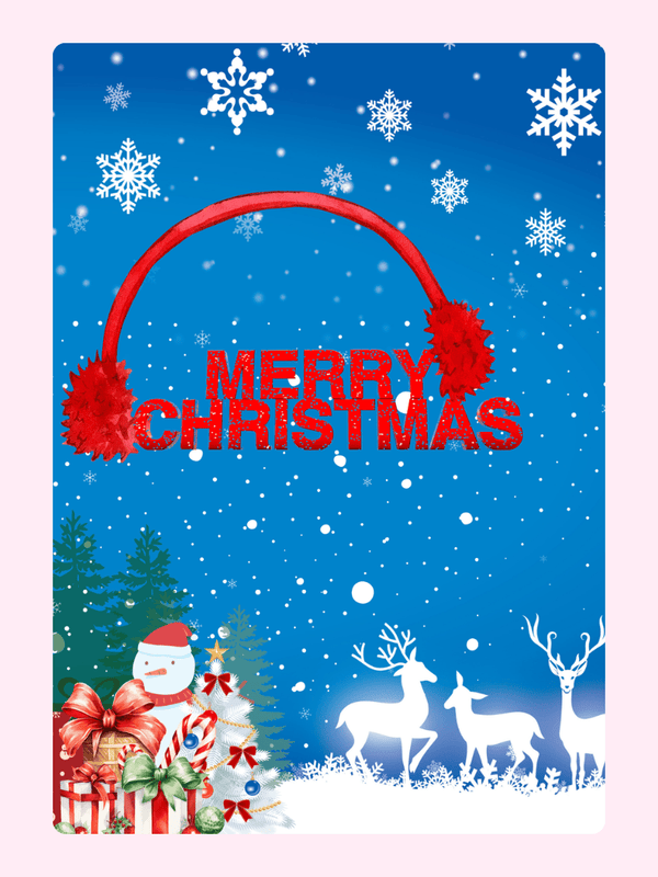 Merry Christmas11 Cake Card