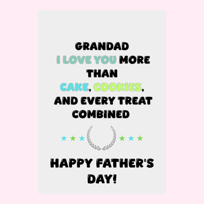 I love you more than cake!