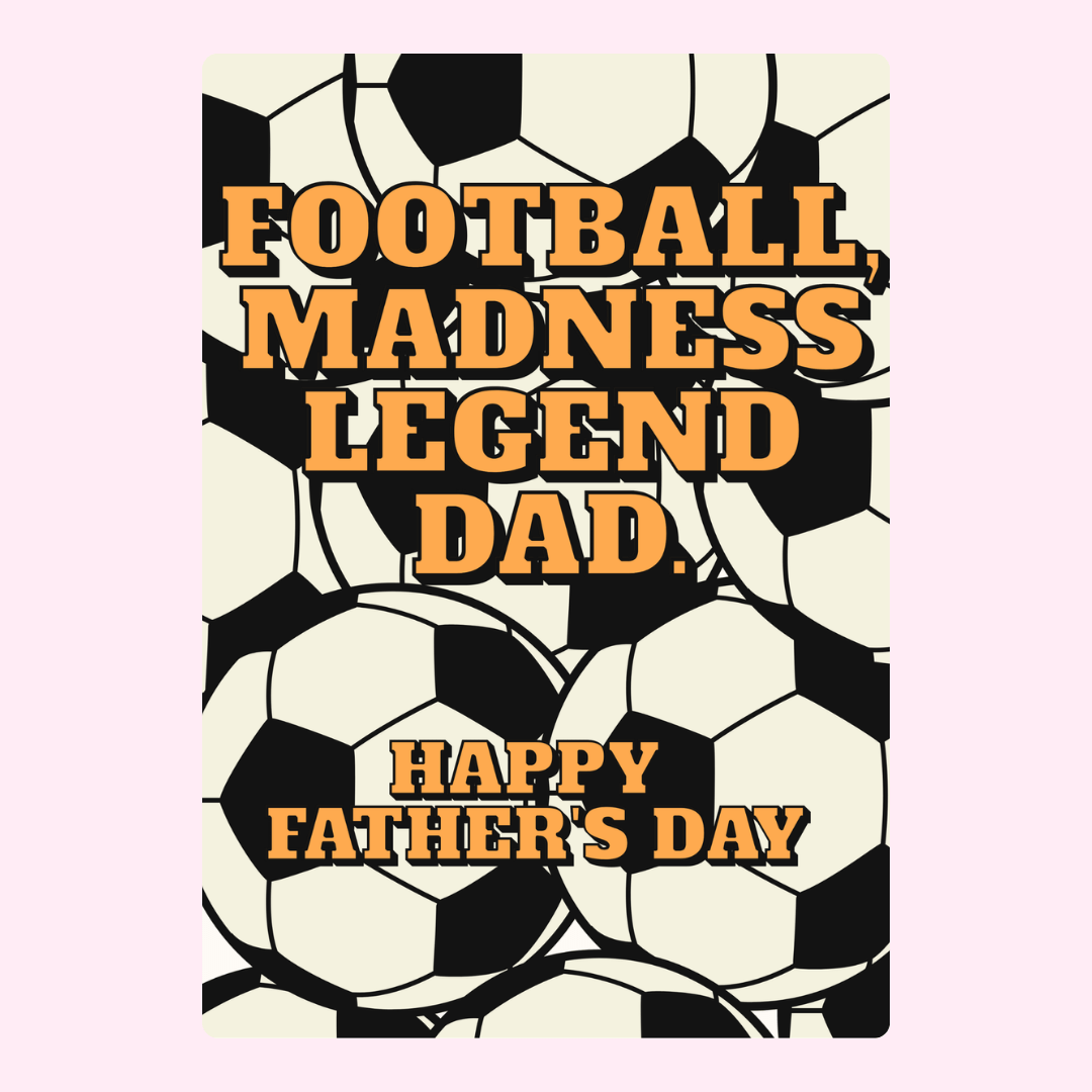 Football Madness Legend Dad