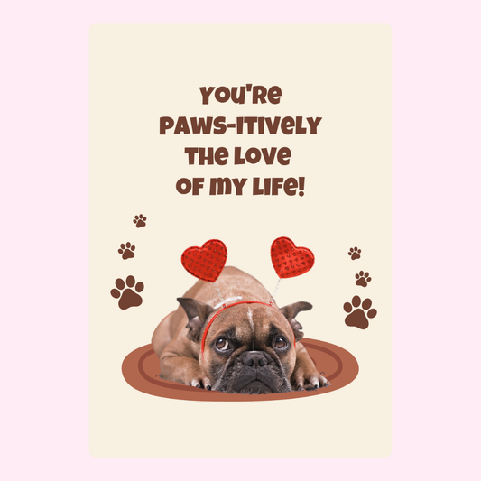 Paws-itively the love of my life!