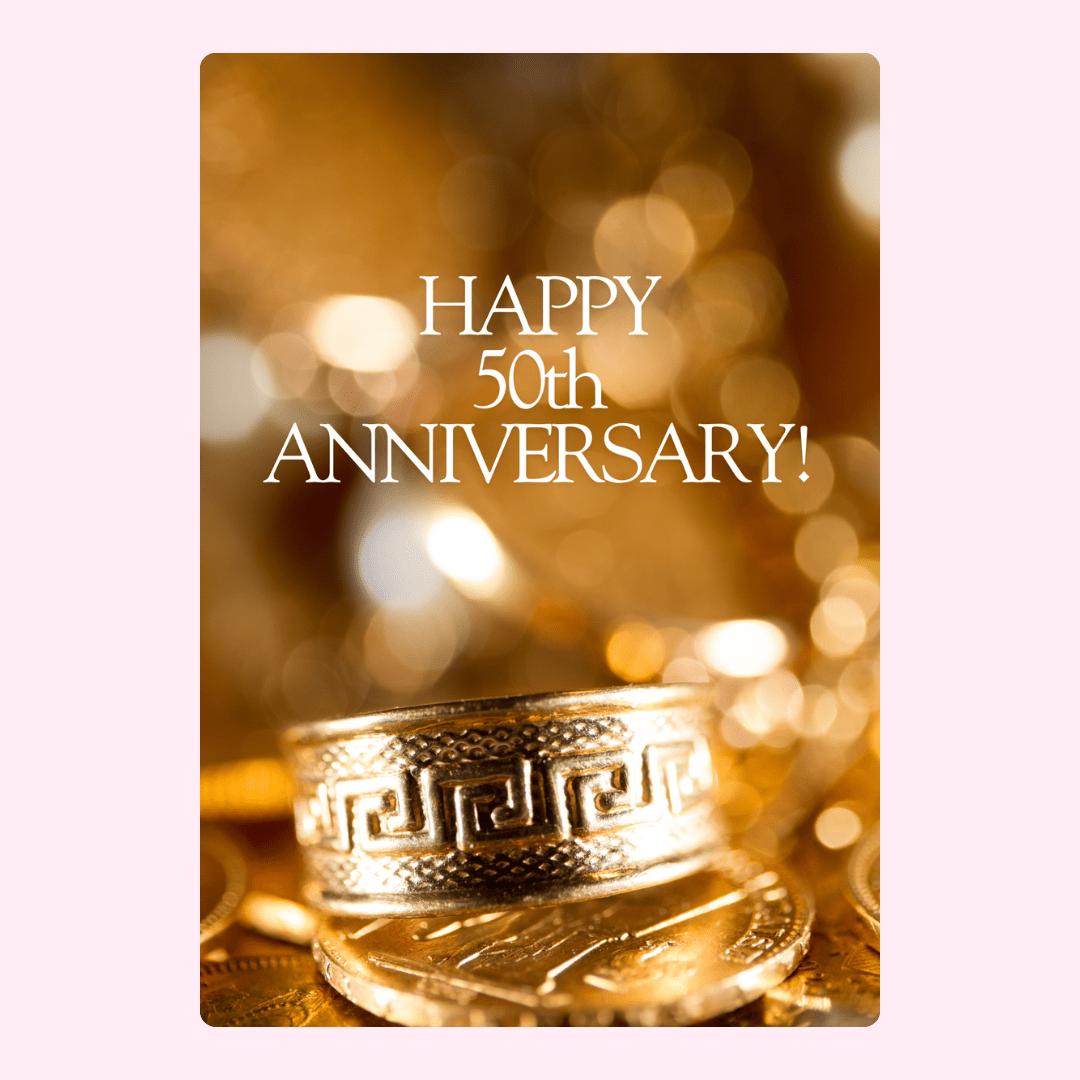 50th Anniversary card with gold ring (9_1da9d248)