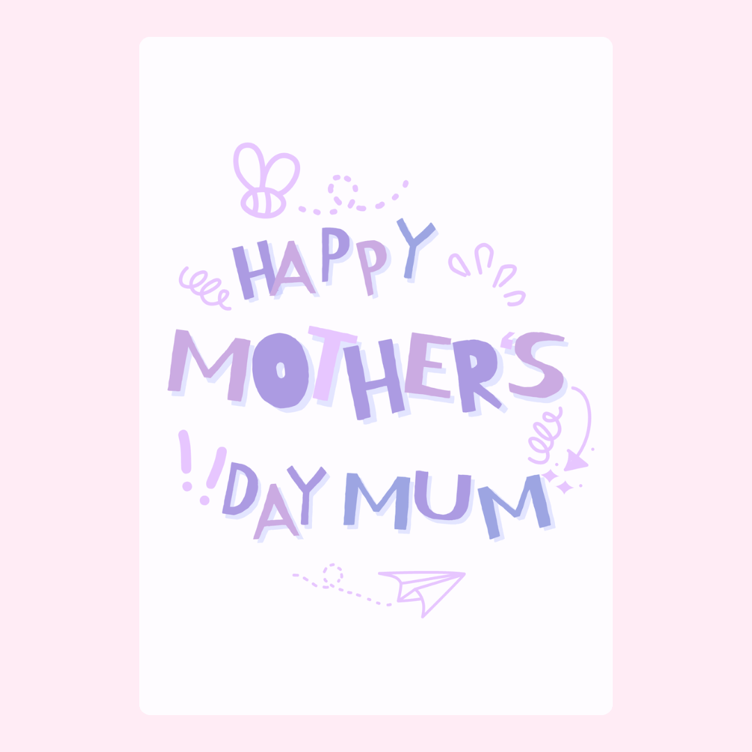Mother's Day card for Mum