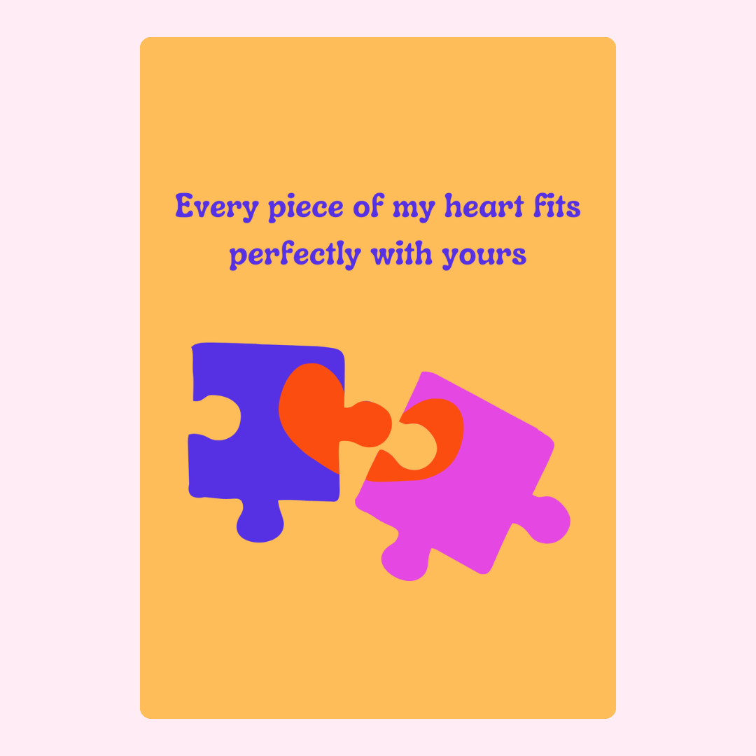 Every piece of my heart