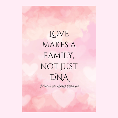 Love Makes a Family, Not Just DNA