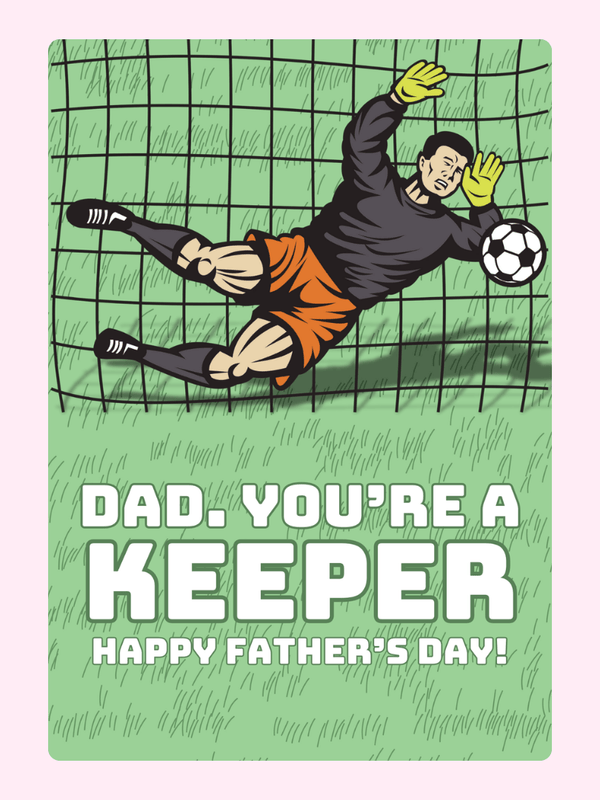 Happy Father's Day_26 Cake Card, for Dad