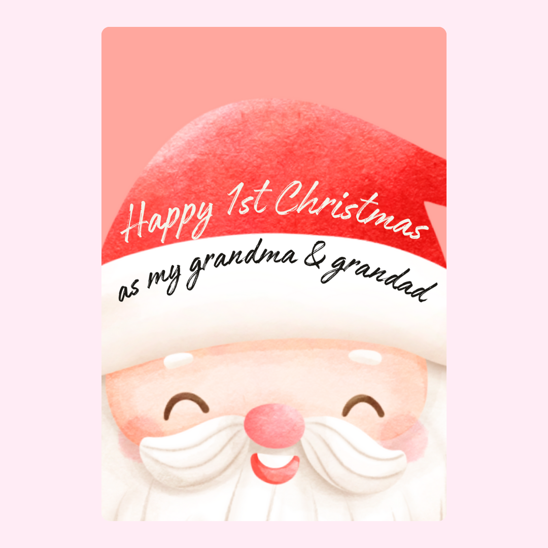 Happy 1st Christmas as my Grandma & Grandad