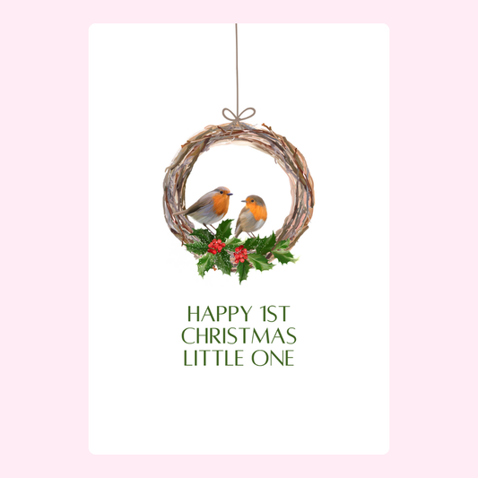 Happy 1st Christmas Little One