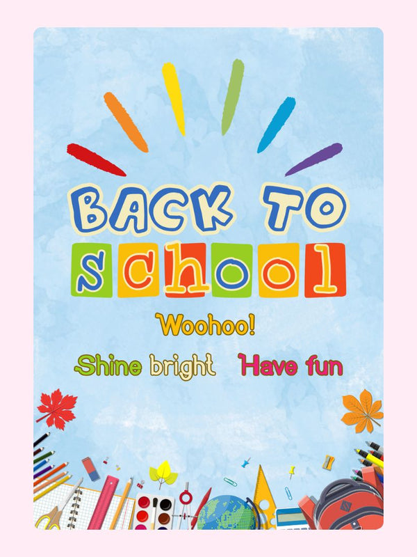Shine Bright Have Fun Cake Card