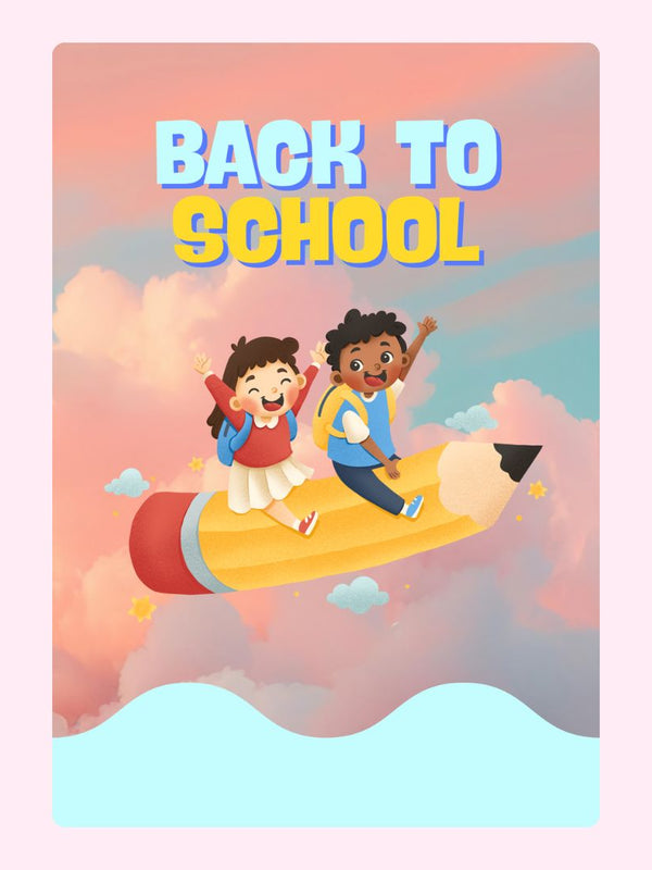 Back To School Cake Card