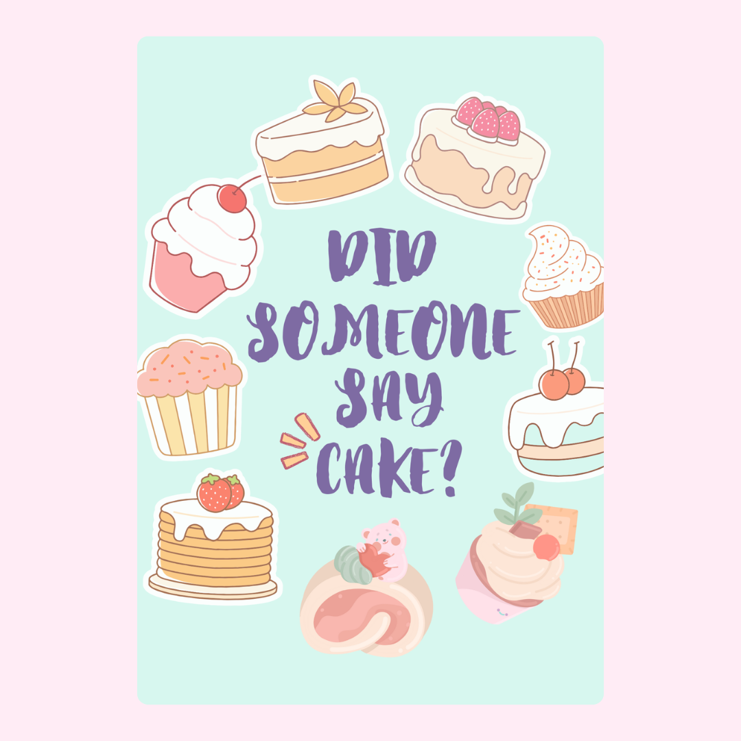 Did someone say cake? Various cakes and cupcakes.