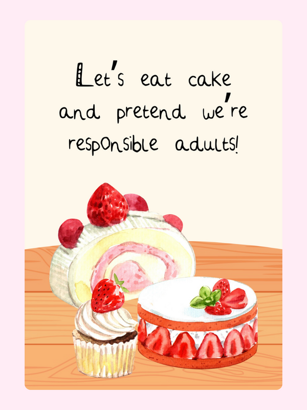 Let's Eat Cake! Strawberry cakes & cupcake