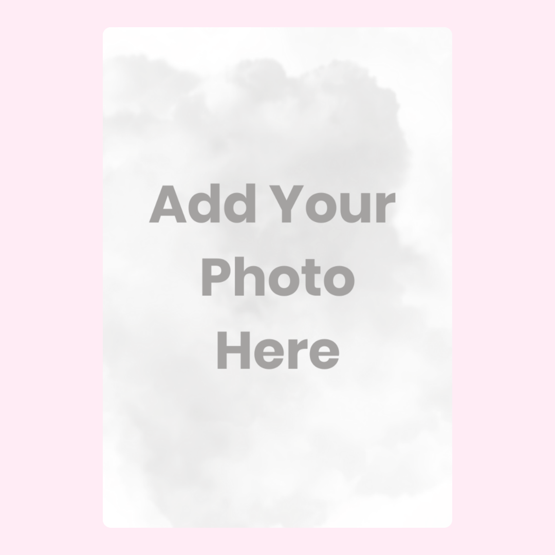 personalised photo birthday cake card by post UK letterbox birthday gift edible greeting card custom photo