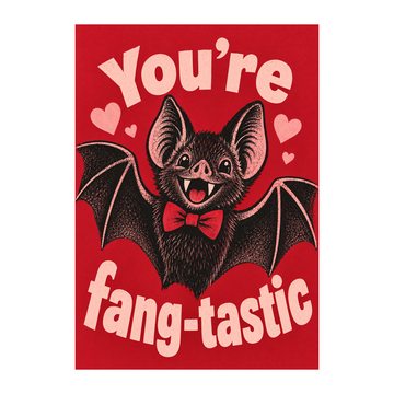 Fangtastic Halloween Cake Card