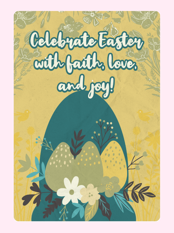 Celebrate Easter Cake Card