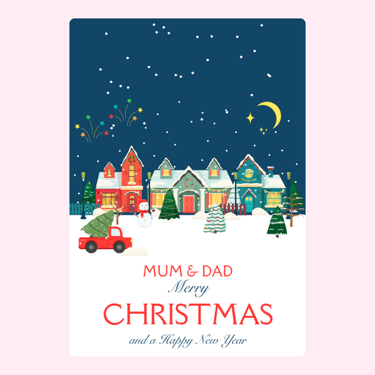 Mum & Dad Merry Christmas