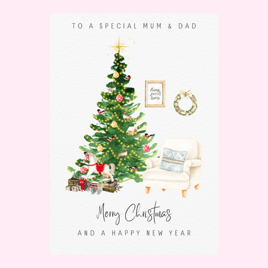 To A Special Mum & Dad