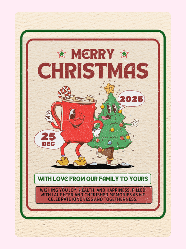 With Love From Our Family To Yours Cake Card, just because