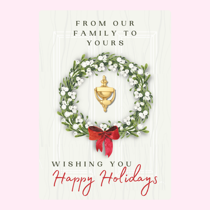 Wishing You Happy Holidays