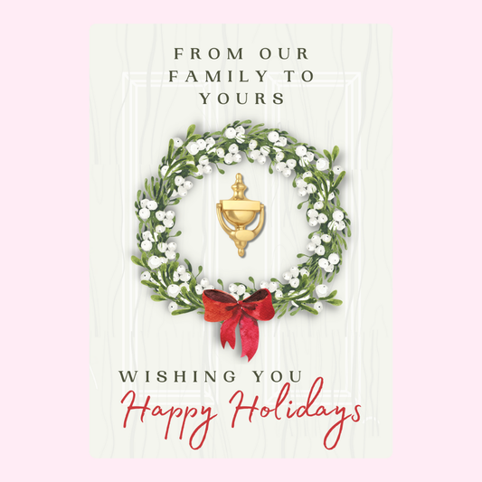 Wishing You Happy Holidays